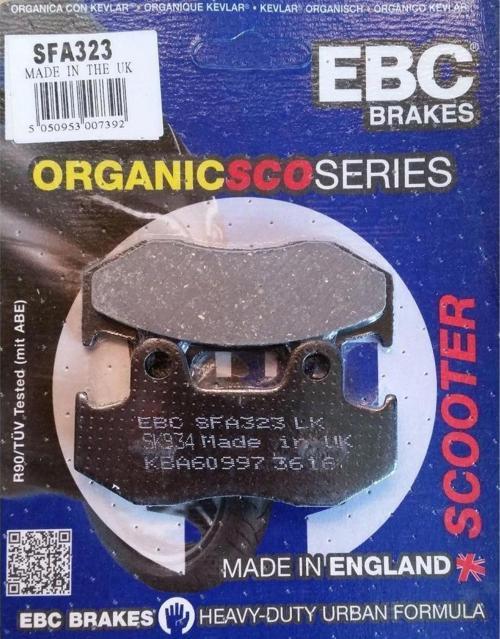 Honda Activa S Spacy 110 Alpha Spontini Ön Fren Balatası EBC Organik