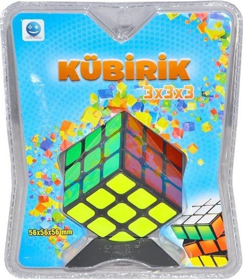 Kübirik Zeka Küpü 3x3x3 Kız Erkek Çocuk Oyuncak Eğitici Oyuncaklar