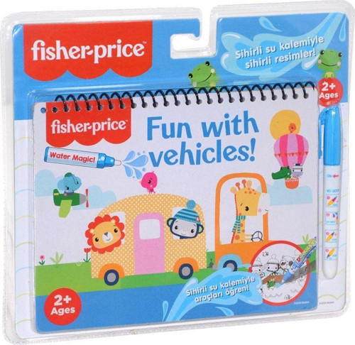 ST00379 Gepet, Fisher Price Sihirli Boyama Kitabı Kız Erkek Çocuk Oyuncak Eğitici Oyuncaklar