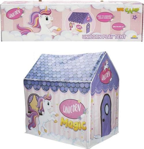 S00004848 ÇADIR UNİCORN 100X700X100CM -SUN Kız Erkek Çocuk Oyuncak Eğitici Oyuncaklar