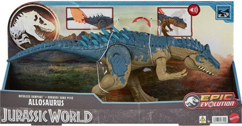HRX50 Jurassic World Süper Güçlü Allosaurus Figürü Kız Erkek Çocuk Oyuncak Eğitici Oyuncaklar