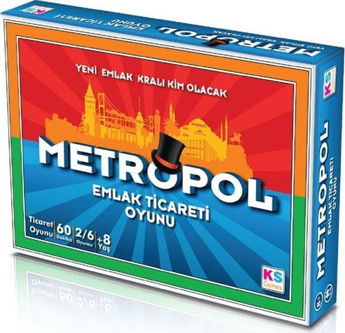 Ks Games Metropol Emlak Ticaret Oyunu Kız Erkek Çocuk Oyuncak Eğitici Oyuncaklar