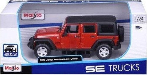 MAY 31268 2015 Jeep Wrangler Unlimited 1:24 Kız Erkek Çocuk Oyuncak Eğitici Oyuncaklar
