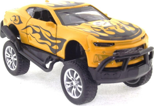 Die Cast Çek Bırak Sarı Arazi Aracı Kız Erkek Çocuk Oyuncak Eğitici Oyuncaklar