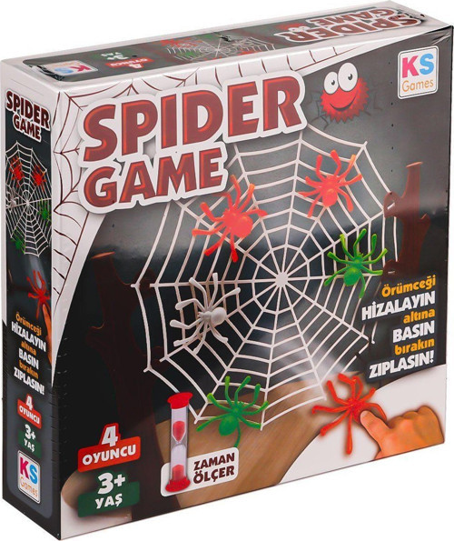 25131 Spider Game TR-ENG -KS Games Kız Erkek Çocuk Oyuncak Eğitici Oyuncaklar