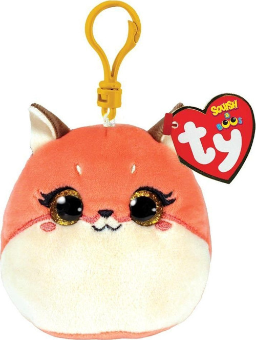 Ty Squishy Beanies Peluş Tilki Anahtarlık Roxie Kız Erkek Çocuk Oyuncak Eğitici Oyuncaklar