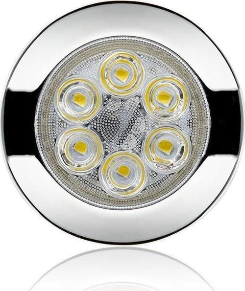 Butonlu Led Gömme Spot 12/24v Beyaz