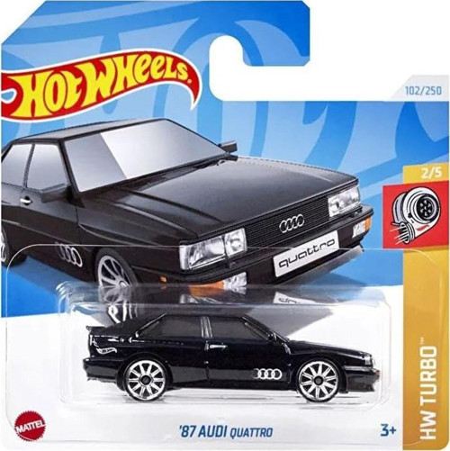 ‘87 Audi Quattro - Siyah (1/64) 2024 Serisi
