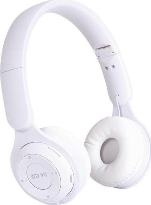 120 Saat Bekleme Süreli V5.0 Kulak Üstü Bluetooth Kulaklık Beyaz BLT-150