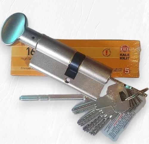 Kilit 164BME Bilyalı Mandallı Barel Nikel 68mm