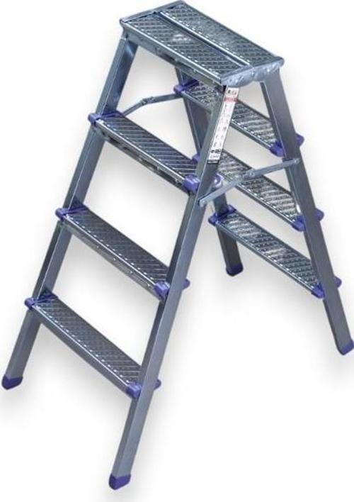 Rita Galvanizli Twin Merdiven 4+4 Basamaklı