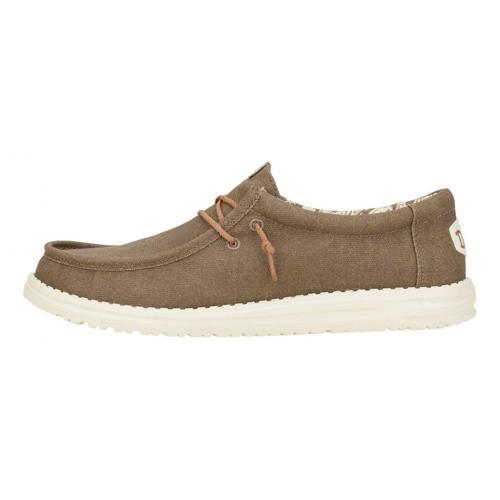 Erkek Oxford ( Klasik) HD.41873-267 Hey Dude Wally Waxed Canvas Walnut