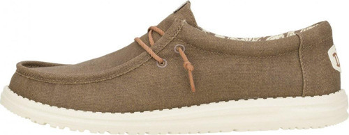 Erkek Oxford ( Klasik) HD.41873-267 Hey Dude Wally Waxed Canvas Walnut
