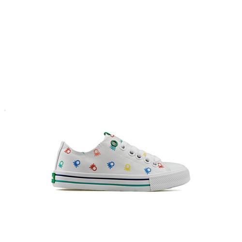 Erkek Çocuk Spor BN-30186 Benetton 19-Beyaz