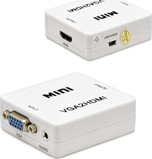Vga To Hdmı Çevirici 1080P Full Hd Beyaz HDX1283