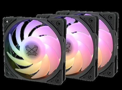 Wonder Tornado 120 ARGB 3 Pack Black