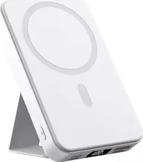 10000 mAh 15W MagSafe Kablosuz Şarj Özellikli Taşınabilir Şarj Cihazı  