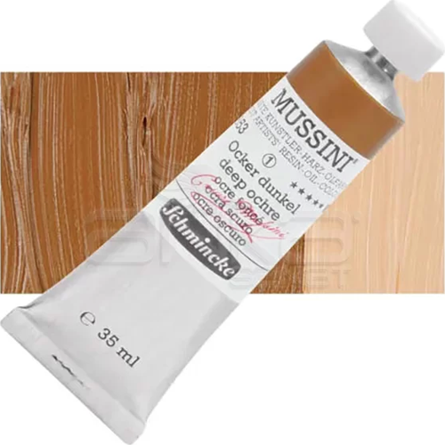 Mussini 35ml Yağlı Boya Seri:1 No:653 Deep Ochre
