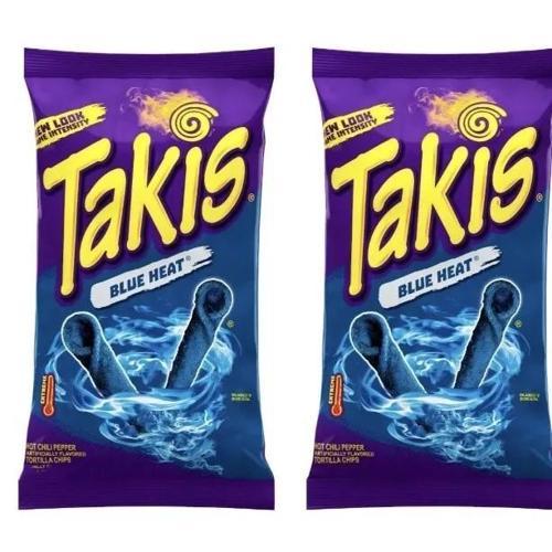 Blue Heat 90 g Limon Aromalı Acı Biberli Çeşnili Mısır Çerezi (2 Adet)