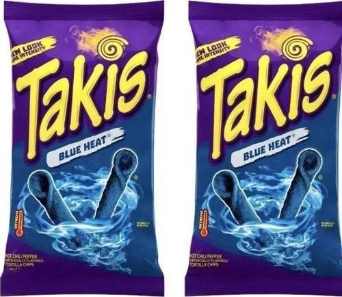 Blue Heat 90 g Limon Aromalı Acı Biberli Çeşnili Mısır Çerezi (2 Adet)