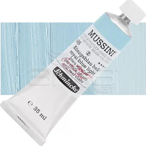 Mussini 35ml Yağlı Boya Seri:2 No:485 Royal Blue Light