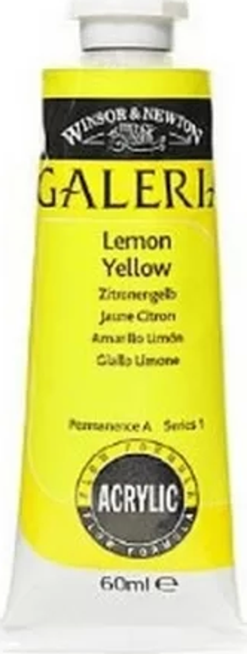 WINSOR & NEWTON AKRİLİK BOYA LEMON YELLOW HUE 346