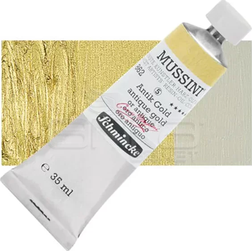 Mussini 35ml Yağlı Boya Seri:5 No:862 Antique Gold