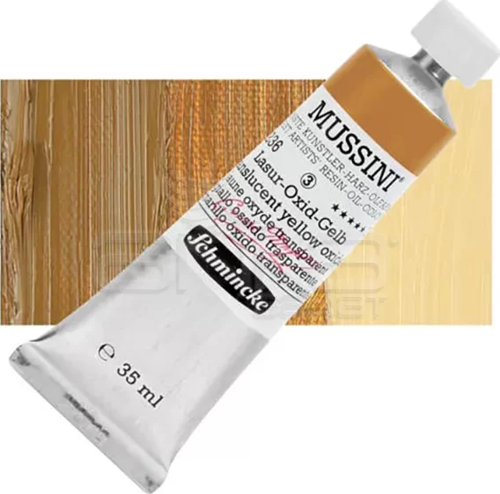 Mussini 35ml Yağlı Boya Seri:3 No:236 Translucent Yellow Oxide