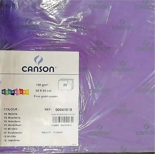 Colorline Fon Kartonu No:18 Mor 41017