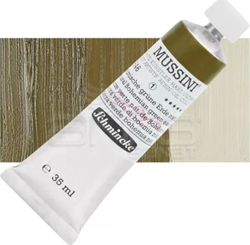 Mussini 35ml Yağlı Boya Seri:1 No:646 Naturel Bohemian Green Earth