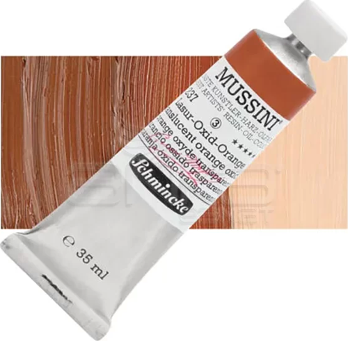 Mussini 35ml Yağlı Boya Seri:3 No:237 Translucent Orange Oxide