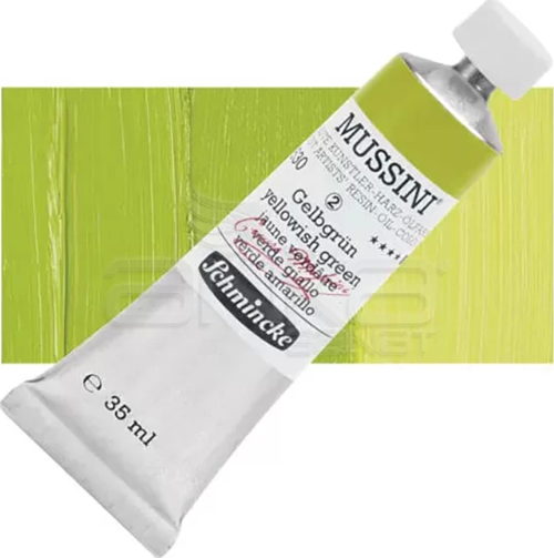 Mussini 35ml Yağlı Boya Seri:2 No:530 Yellowish Green