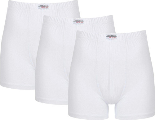 Bambu Erkek Şort Beyaz 3'lü Paket