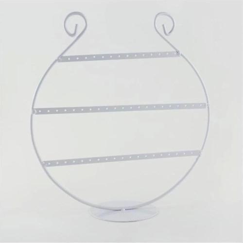 İthal Metal Beyaz Renk 29x29 Cm Küpe Standı