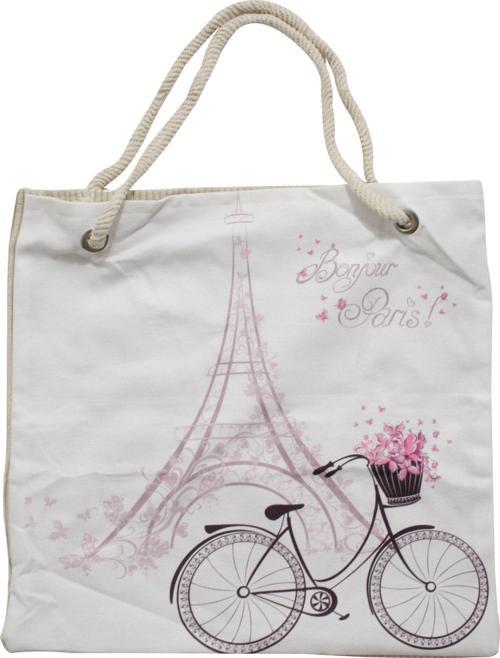 Bez Çanta Plaj Çantası Alışveriş Bez Torbası İpli Dijital Baskı Bf06