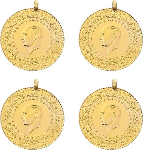 Yeni Kulplu Ziynet Tam Altın 4 Adet