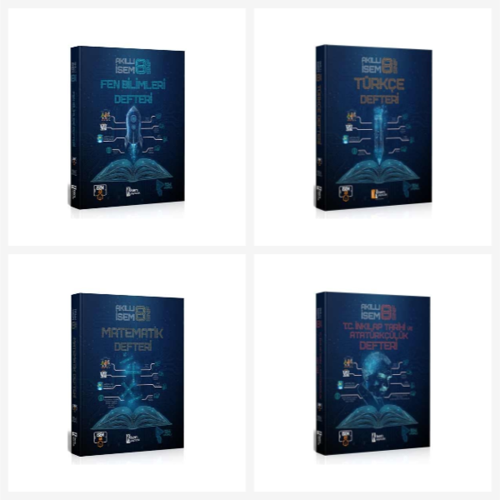 8. Sınıf Akıllı İsem Tüm Dersler Defter Seti İsem Yayınları