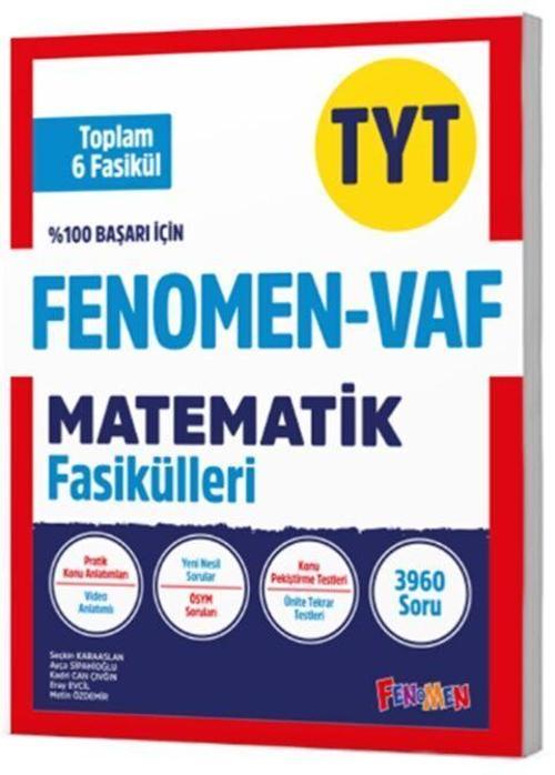 Fenomen TYT VAF Matematik Fasikülleri Seti Fenomen Yayınları