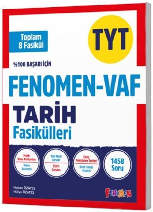 Fenomen TYT VAF Tarih Fasikülleri Seti Fenomen Yayınları
