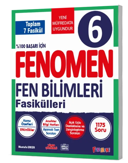 Fenomen 6. Sınıf Fen Bilimleri Fasikülleri Fenomen Yayıncılık