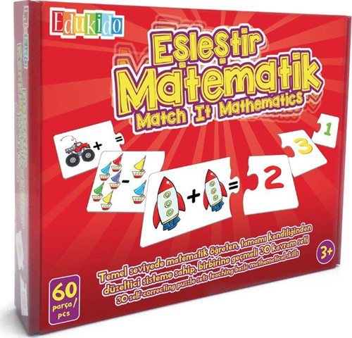 Eğlenceli Oyuncak EDU-1003 Chiva, Eşleştir Sayma Kız Erkek Çocuk Eğitici
