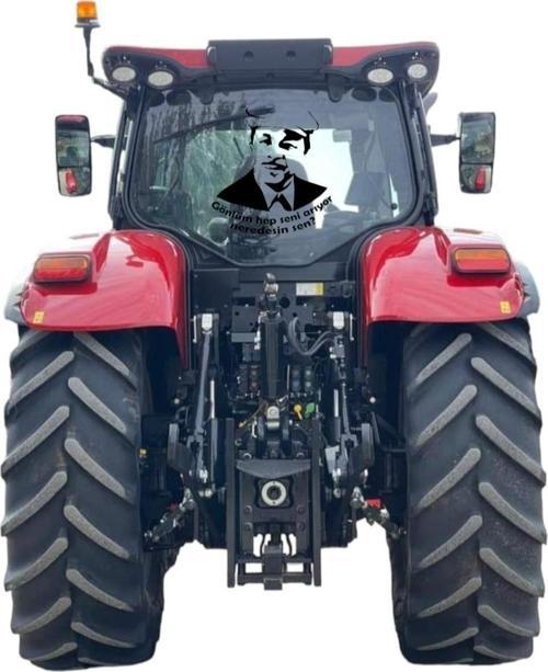 Neşet Ertaş Traktör Araç Tır Kamyon Arkası Yazı Sticker Tümosan,başak,case,fendt