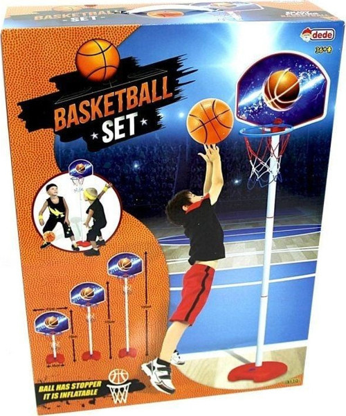 Öğretici Oyuncak Dede Ayaklı Basketbol Seti Kız Erkek Çocuk Eğitici