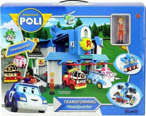 Eğitici Oyuncak POLI 83148 ROBOCAR POLİ OKUL OTOBÜSÜ FİGÜR KUTUSU Kız Erkek Çocuk Eğitici Eğitic