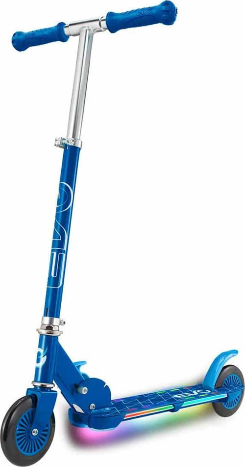 Öğretici Oyuncak Evo 2 Tekerlekli Flash Işıklı Pembe Scooter Kız Erkek Çocuk Eğitici Eğitici Oyun