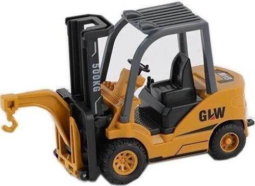 Eğlenceli Oyuncak SZT-9961 Sürmeli Metal İnşaat Aracı Kazıcı Ekskavatör Kız Erkek Çocuk Eğitici Eğ