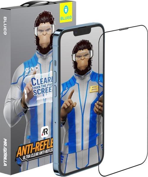Iphone 14 Pro Max Uyumlu Anti-Reflective Yansıma Önleyici Temperli 360 Tam Koruma Cam Ekran Koruyucu