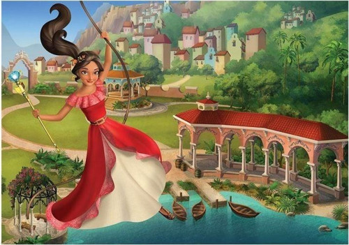 Öğretici Oyuncak 100 Parça Elena Avalor Yapboz Kız Erkek Çocuk Eğitici