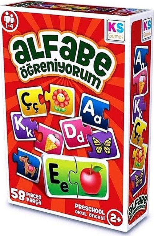 Eğlenceli Oyuncak Alfabe Öğreniyorum Kız Erkek Çocuk Eğitici