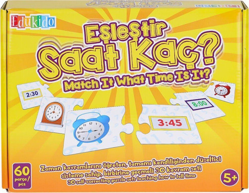 Öğretici Oyuncak EDU-1015 Eşleştir İlk Kelimeler -Chiva Kız Erkek Çocuk Eğiticila